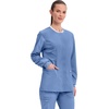 image:imageCherokee WW Revolution Scrub Jackets for Woman Snap Front Nurse JacketCiel