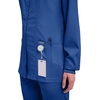 image:imageCherokee WW Revolution Scrub Jackets for Woman Snap Front Nurse JacketGalaxy Blue