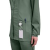 image:imageCherokee WW Revolution Scrub Jackets for Woman Snap Front Nurse JacketOlive