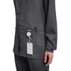 image:imageCherokee WW Revolution Scrub Jackets for Woman Snap Front Nurse JacketPewter