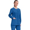 image:imageCherokee WW Revolution Scrub Jackets for Woman Snap Front Nurse JacketRoyal