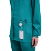 image:imageCherokee WW Revolution Scrub Jackets for Woman Snap Front Nurse JacketTeal Blue
