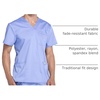 image:imageCherokee WW Revolution VNeck Scrub Top for Men with 3 PocketsCiel