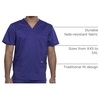 image:imageCherokee WW Revolution VNeck Scrub Top for Men with 3 PocketsGrape