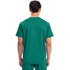 image:imageCherokee WW Revolution VNeck Scrub Top for Men with 3 PocketsHunter Green
