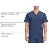 image:imageCherokee WW Revolution VNeck Scrub Top for Men with 3 PocketsNavy