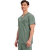 image:imageCherokee WW Revolution VNeck Scrub Top for Men with 3 PocketsOlive