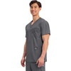 image:imageCherokee WW Revolution VNeck Scrub Top for Men with 3 PocketsPewter