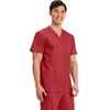 image:imageCherokee WW Revolution VNeck Scrub Top for Men with 3 PocketsRed