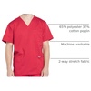 image:imageCherokee WW Revolution VNeck Scrub Top for Men with 3 PocketsRed