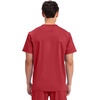 image:imageCherokee WW Revolution VNeck Scrub Top for Men with 3 PocketsRed