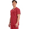 image:imageCherokee WW Revolution VNeck Scrub Top for Men with 3 PocketsRed