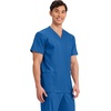 image:imageCherokee WW Revolution VNeck Scrub Top for Men with 3 PocketsRoyal