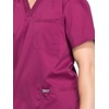 image:imageCherokee WW Revolution VNeck Scrub Top for Men with 3 PocketsWine
