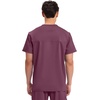 image:imageCherokee WW Revolution VNeck Scrub Top for Men with 3 PocketsWine