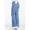 image:imageCherokee Women Scrubs Pants Low Rise Flare Leg Bottoms Adjustable Drawstring with 6 Pockets  24001Ciel