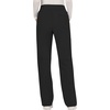 image:imageCherokee Womens Mid Rise Straight Leg Pullon PantBlack