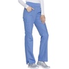 image:imageCherokee Womens Mid Rise Straight Leg Pullon PantCiel