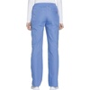 image:imageCherokee Womens Mid Rise Straight Leg Pullon PantCiel