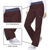 image:imageCherokee Womens Mid Rise Straight Leg Pullon PantEspresso