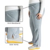 image:imageCherokee Womens Mid Rise Straight Leg Pullon PantGrey