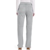 image:imageCherokee Womens Mid Rise Straight Leg Pullon PantGrey
