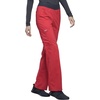 image:imageCherokee Womens Mid Rise Straight Leg Pullon PantHot Tomato