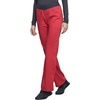 image:imageCherokee Womens Mid Rise Straight Leg Pullon PantHot Tomato