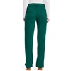 image:imageCherokee Womens Mid Rise Straight Leg Pullon PantHunter Green