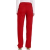 image:imageCherokee Womens Mid Rise Straight Leg Pullon PantRed