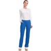image:imageCherokee Womens Mid Rise Straight Leg Pullon PantRoyal