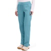 image:imageCherokee Womens Mid Rise Straight Leg Pullon PantSoft Marine