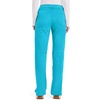 image:imageCherokee Womens Mid Rise Straight Leg Pullon PantTurquoise