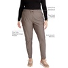 image:imageCherokee Womens Mid Rise Tapered Leg Drawstring Scrub Pants 5 Pocket 360 Stretch Moisture Wicking Easy Care  CK095Iron
