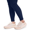image:imageCherokee Womens Mid Rise Tapered Leg Drawstring Scrub Pants 5 Pocket 360 Stretch Moisture Wicking Easy Care  CK095Navy