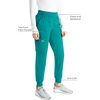 image:imageCherokee Womens Scrub Jogger Pants Modern Classic Fit Mid Rise Bottom with 5 Pockets Elastic Knit Waistband  WW115Hunter Green