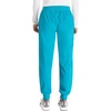 image:imageCherokee Womens Scrub Jogger Pants Modern Classic Fit Mid Rise Bottom with 5 Pockets Elastic Knit Waistband  WW115Teal Blue