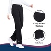 image:imageCherokee Womens Scrub Pants Mid Rise Straight Leg Pullon Cargo Pant with 6 Pockets amp 2Way Stretch Fabric  WW170Black
