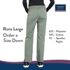 image:imageCherokee Womens Scrub Pants Mid Rise Straight Leg Pullon Cargo Pant with 6 Pockets amp 2Way Stretch Fabric  WW170Olive