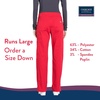image:imageCherokee Womens Scrub Pants Mid Rise Straight Leg Pullon Cargo Pant with 6 Pockets amp 2Way Stretch Fabric  WW170Red