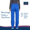 image:imageCherokee Womens Scrub Pants Mid Rise Straight Leg Pullon Cargo Pant with 6 Pockets amp 2Way Stretch Fabric  WW170Royal