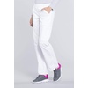 image:imageCherokee Womens Scrub Pants Mid Rise Straight Leg Pullon Cargo Pant with 6 Pockets amp 2Way Stretch Fabric  WW170White