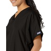 image:imageCherokee Workwear Originals Womens Eggplant VNeck Short Sleeve Scrub Top  LargeBlack