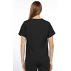 image:imageCherokee Workwear Originals Womens Eggplant VNeck Short Sleeve Scrub Top  LargeBlack