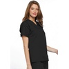 image:imageCherokee Workwear Originals Womens Eggplant VNeck Short Sleeve Scrub Top  LargeBlack