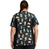 image:imageCherokee Workwear Originals Womens Eggplant VNeck Short Sleeve Scrub Top  LargeFeline Fancactus
