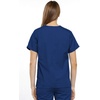 image:imageCherokee Workwear Originals Womens Eggplant VNeck Short Sleeve Scrub Top  LargeGalaxy Blue