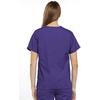 image:imageCherokee Workwear Originals Womens Eggplant VNeck Short Sleeve Scrub Top  LargeGrape