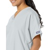 image:imageCherokee Workwear Originals Womens Eggplant VNeck Short Sleeve Scrub Top  LargeGrey