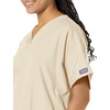 image:imageCherokee Workwear Originals Womens Eggplant VNeck Short Sleeve Scrub Top  LargeKhaki